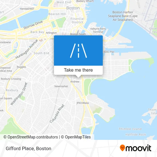 Mapa de Gifford Place