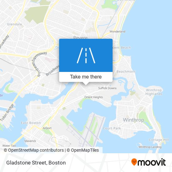 Mapa de Gladstone Street