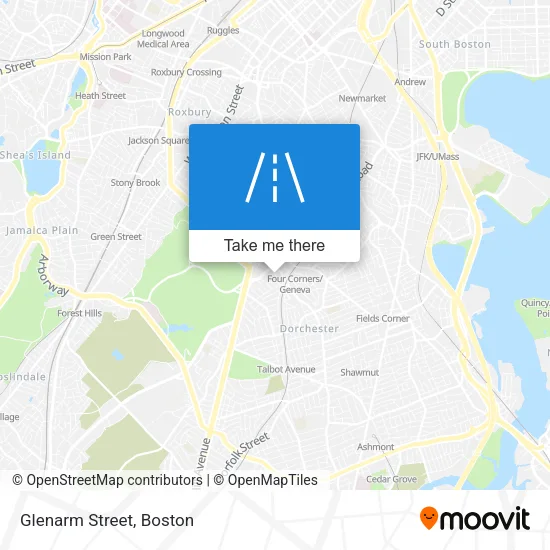 Glenarm Street map