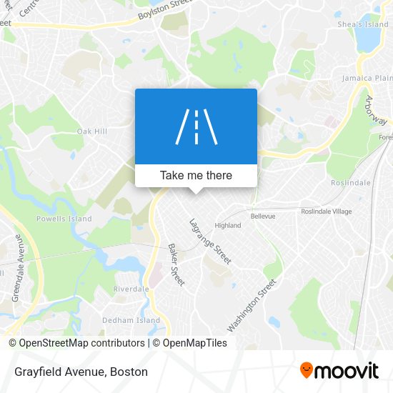 Mapa de Grayfield Avenue