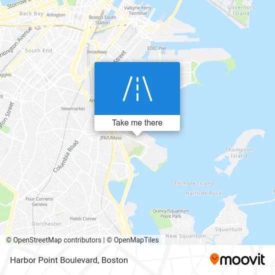 Harbor Point Boulevard map