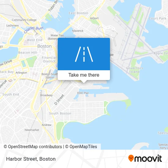 Harbor Street map
