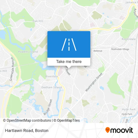 Hartlawn Road map
