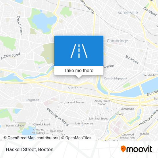 Mapa de Haskell Street
