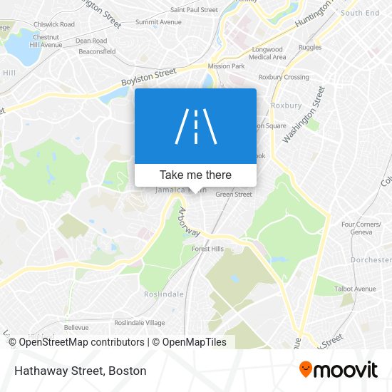 Mapa de Hathaway Street
