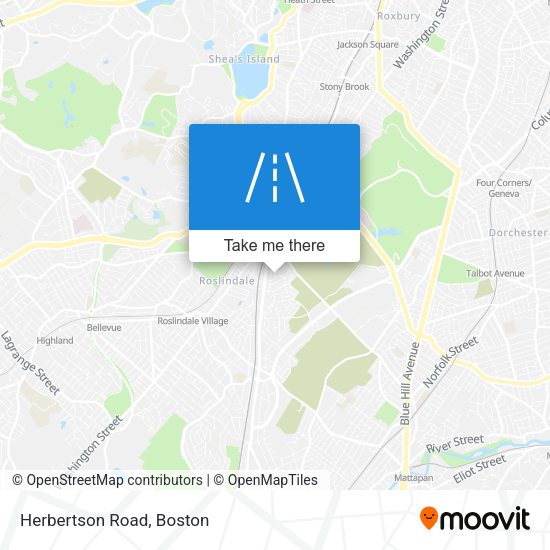 Mapa de Herbertson Road