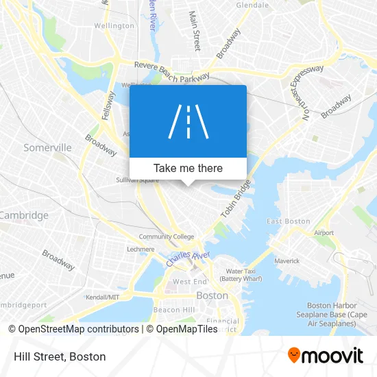 Hill Street map