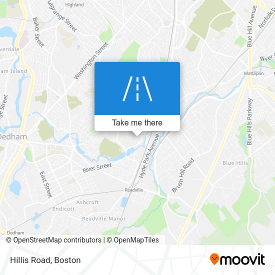 Mapa de Hillis Road