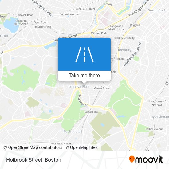 Mapa de Holbrook Street