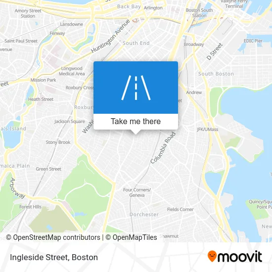 Ingleside Street map