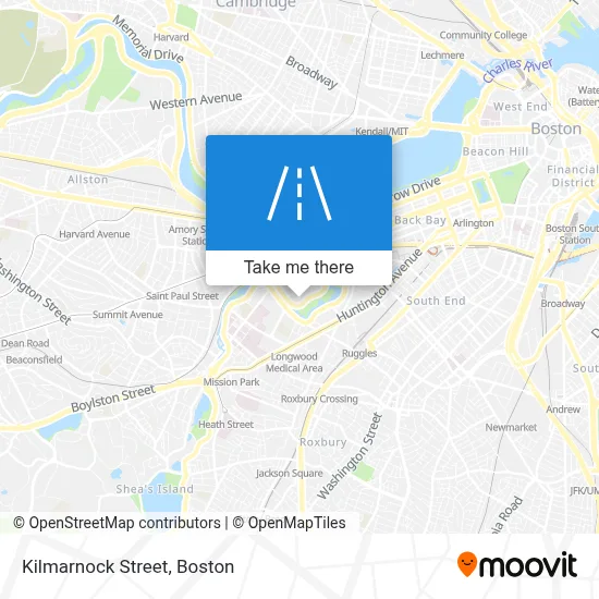Kilmarnock Street map