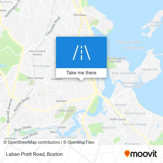 Laban Pratt Road map