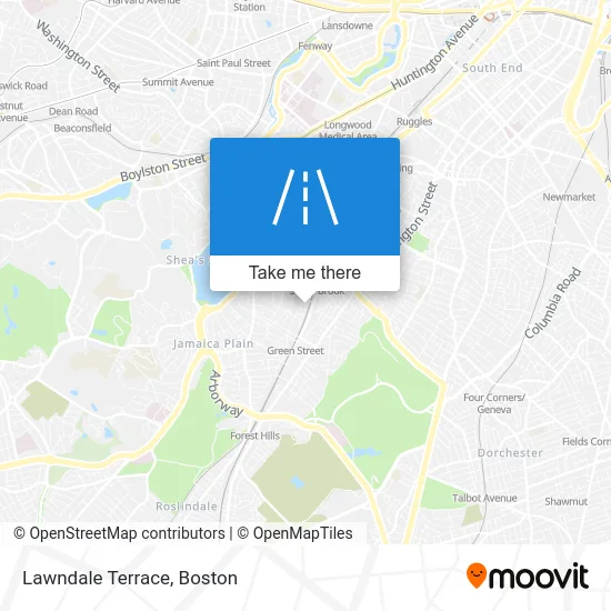 Lawndale Terrace map