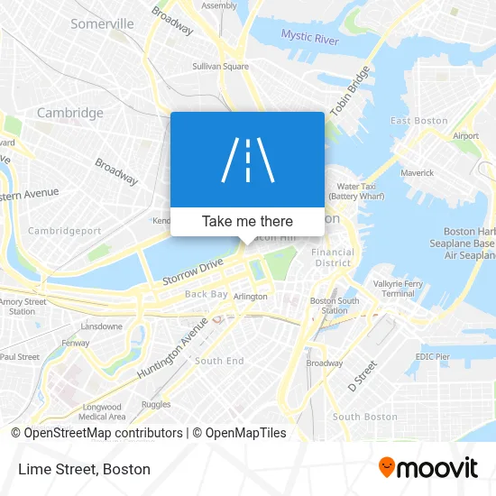 Lime Street map