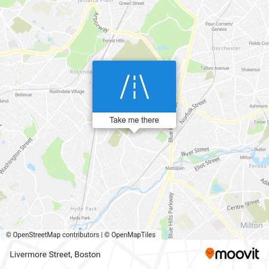 Livermore Street map