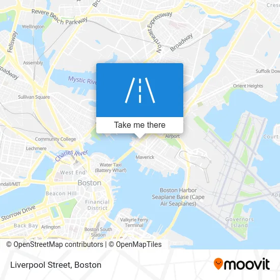 Liverpool Street map