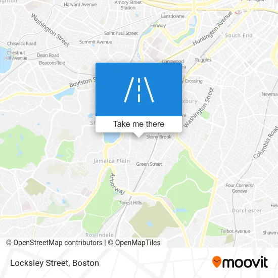Locksley Street map