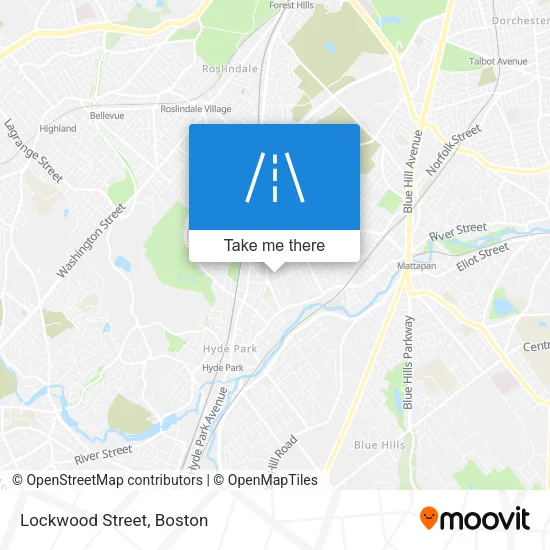 Lockwood Street map