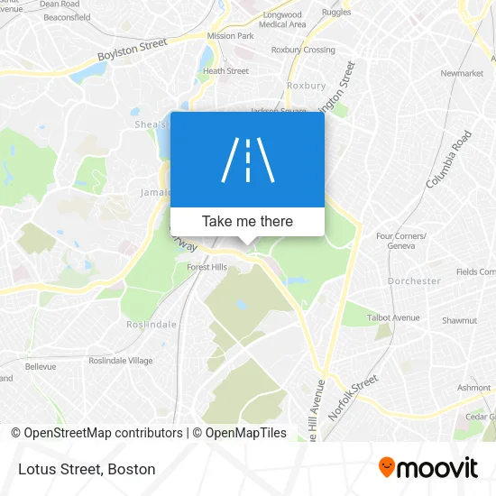 Lotus Street map