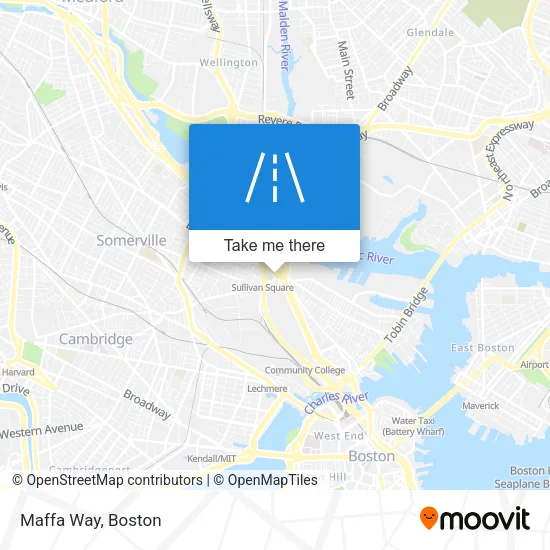 Maffa Way map