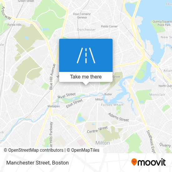 Manchester Street map