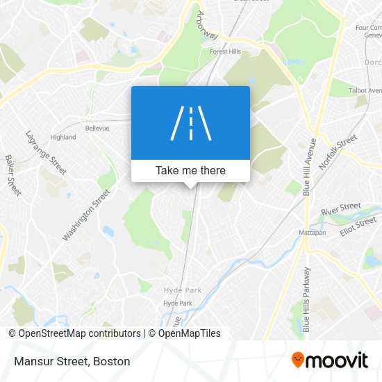 Mapa de Mansur Street