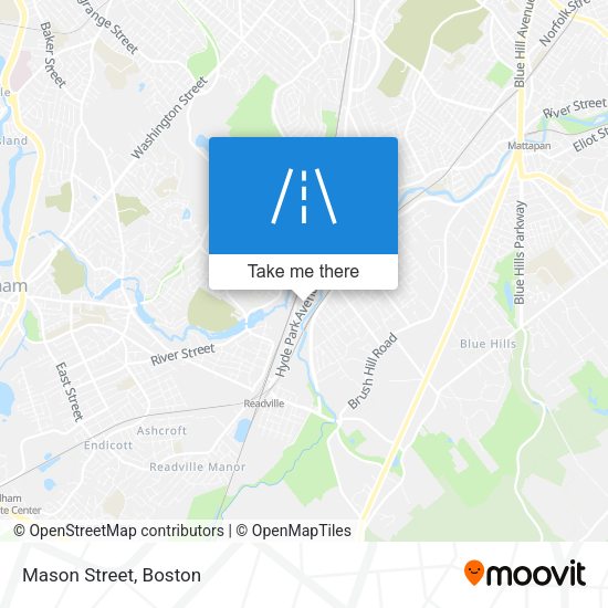 Mapa de Mason Street