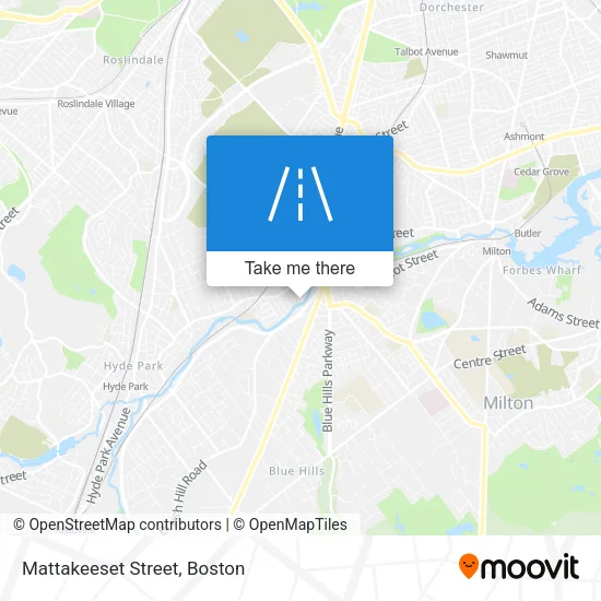 Mattakeeset Street map