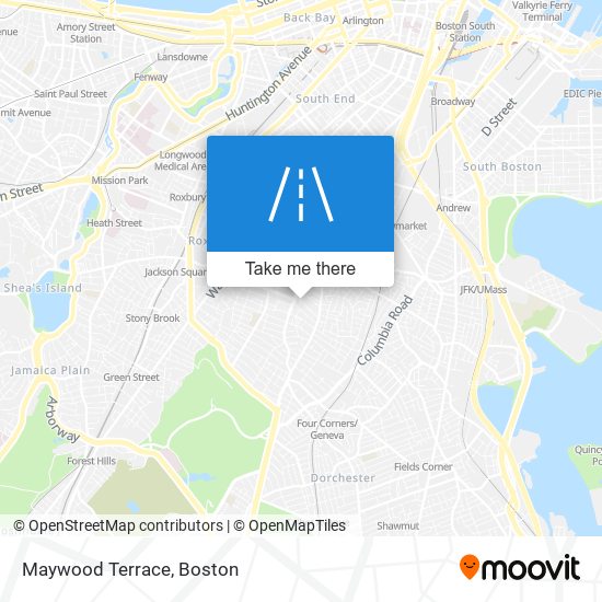 Mapa de Maywood Terrace