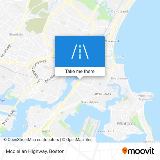 Mcclellan Highway map