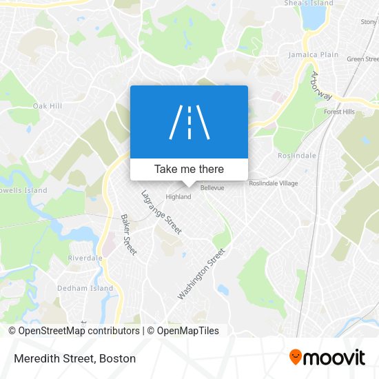 Mapa de Meredith Street
