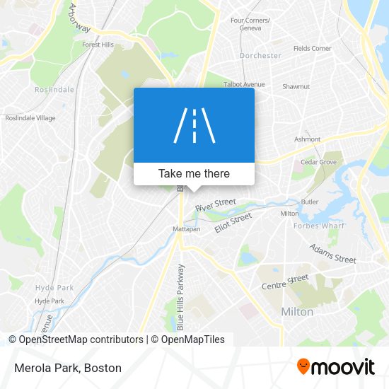 Mapa de Merola Park