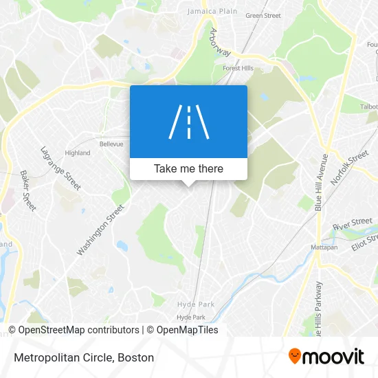 Metropolitan Circle map