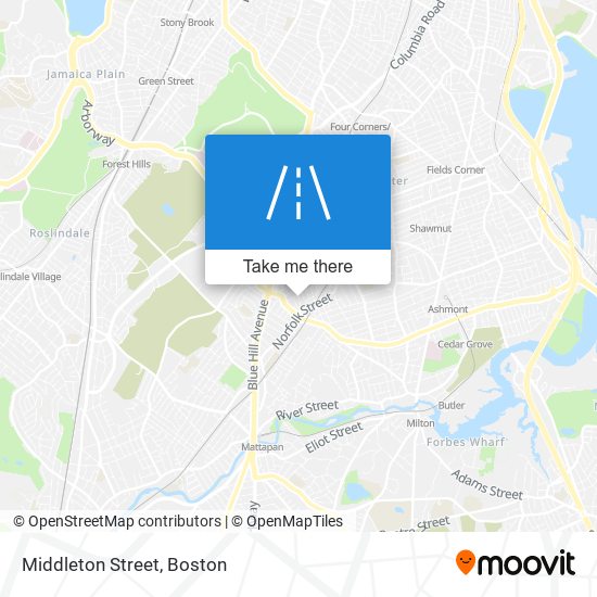 Mapa de Middleton Street