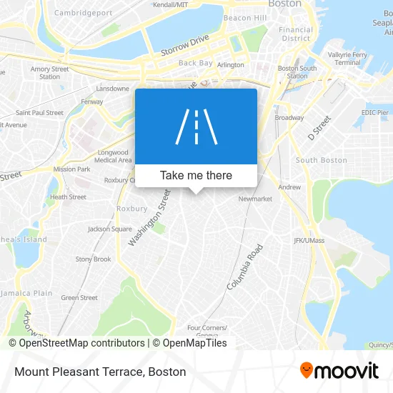 Mount Pleasant Terrace map