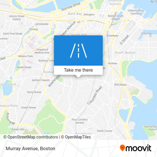 Murray Avenue map