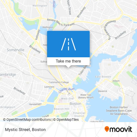 Mystic Street map