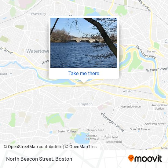 Mapa de North Beacon Street