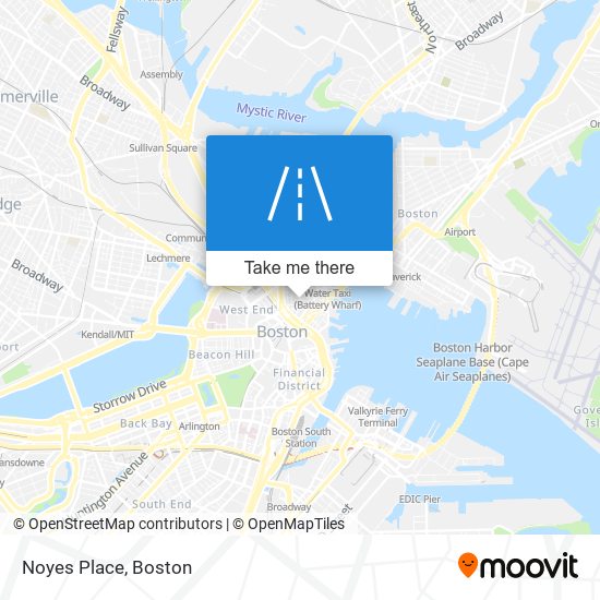 Noyes Place map