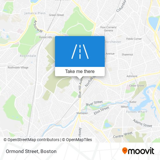 Mapa de Ormond Street