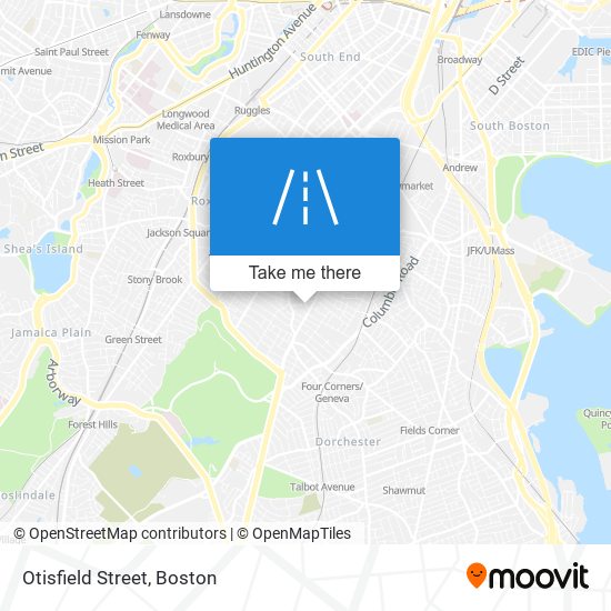 Mapa de Otisfield Street