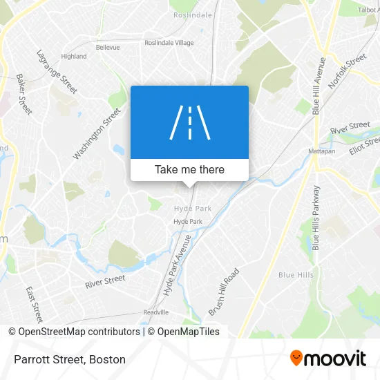 Parrott Street map