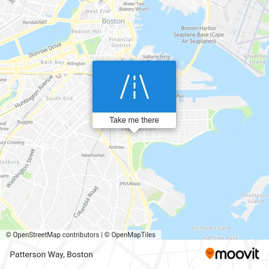 Patterson Way map