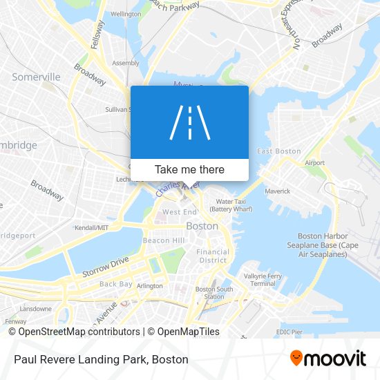 Mapa de Paul Revere Landing Park