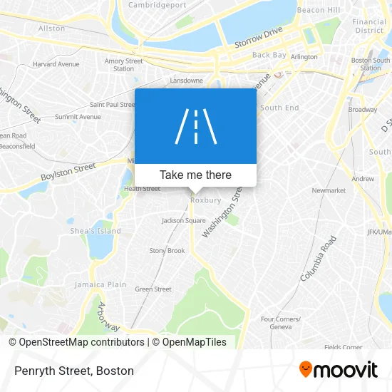 Penryth Street map