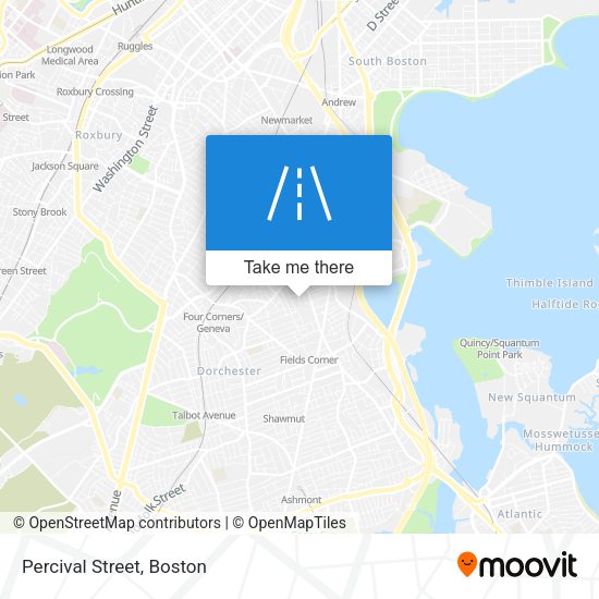 Mapa de Percival Street