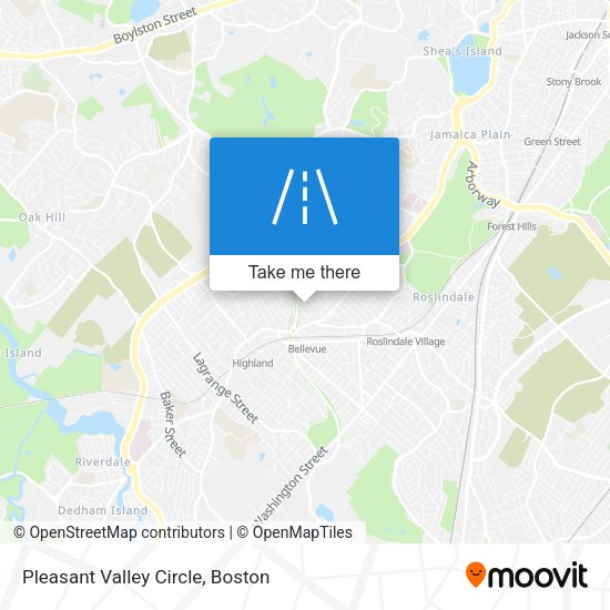 Pleasant Valley Circle map