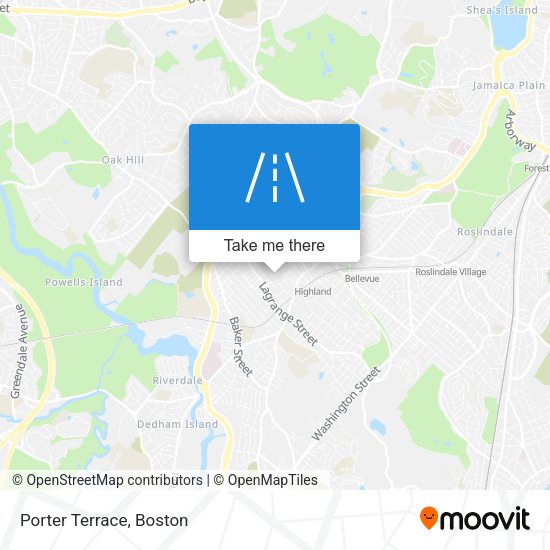 Mapa de Porter Terrace