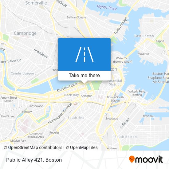 Mapa de Public Alley 421