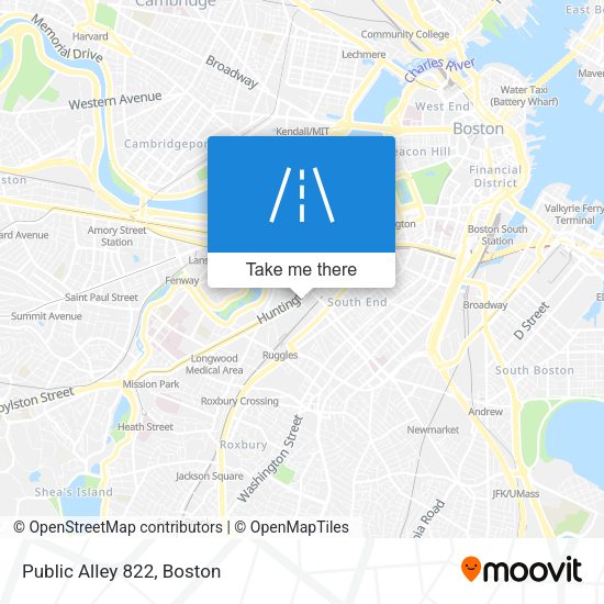 Mapa de Public Alley 822